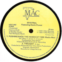 Mystral (3) / Kevin Power Pushing Back The Hands Of Time USED VINYL 12INCH 45 RPM