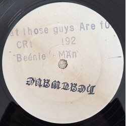 Beenie Man What Those Guys Are For USED VINYL 12INCH 45 RPM WHITE LABEL