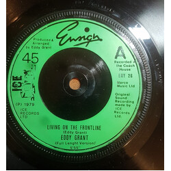 Eddy Grant Living On The Frontline (Full Length Version) USED VINYL 7INCH 45 RPM SINGLE