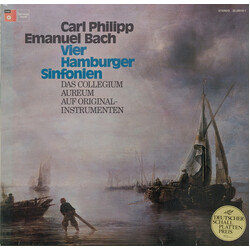 Carl Philipp Emanuel Bach / Collegium Aureum Vier Hamburger Sinfonien Vinyl LP USED