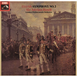 Sir Edward Elgar / Sir Adrian Boult / The London Philharmonic Orchestra Symphony No. 2 Vinyl LP USED