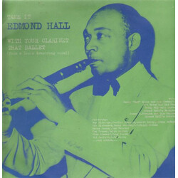 Edmond Hall Take It With Your Clarinet That Ballet Vinyl LP USED