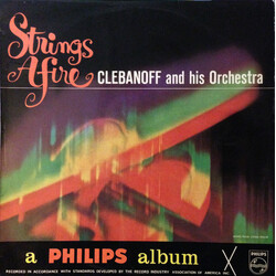 Clebanoff And His Orchestra Strings Afire Vinyl LP USED