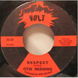 Otis Redding Respect / Ole Man Trouble USED VINYL 7INCH 45 RPM SINGLE