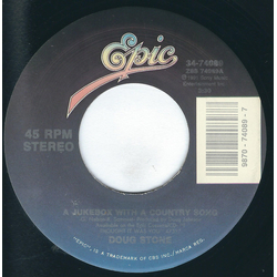 Doug Stone A Jukebox With A Country Song Vinyl 7" USED