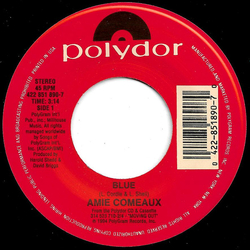 Amie Comeaux Blue Vinyl 7" USED