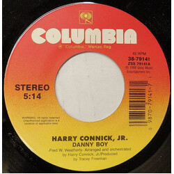 Harry Connick, Jr. Danny Boy USED VINYL 7INCH 45 RPM SINGLE STEREO