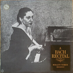 Rosalyn Tureck A Bach Recital Vinyl LP USED