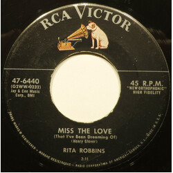 Rita Robbins Miss The Love (That I've Been Dreaming Of) USED VINYL 7INCH 45 RPM