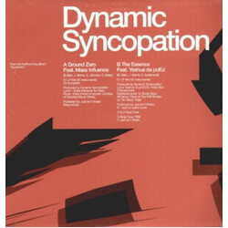 Dynamic Syncopation Ground Zero USED VINYL 12INCH SINGLE 33 S RPM