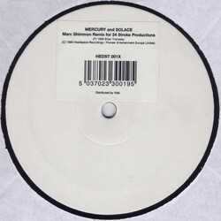 BT Mercury And Solace USED VINYL 12INCH 33 S RPM SINGLE SIDED WHITE LABEL