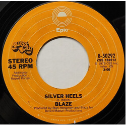 Blaze (63) Silver Heels USED VINYL 7INCH 45 RPM SINGLE