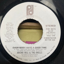 Archie Bell & The Drells Everybody Have A Good Time USED VINYL 7INCH 45 RPM PROMO STEREO MONO