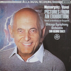 Modest Mussorgsky / Maurice Ravel / The Chicago Symphony Orchestra / Georg Solti Pictures From An Exhibition / Le Tombeau De Couperin Vinyl LP USED