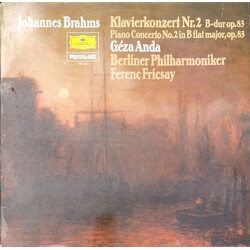 Johannes Brahms / Géza Anda Piano Concerto No.2 in B Flat Major, Op. 83 Vinyl LP USED