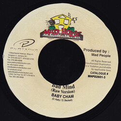Baby Cham Bad Mind USED VINYL 7INCH 45 RPM
