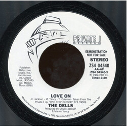 The Dells Love On Vinyl 7" USED