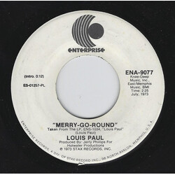 Louis Paul Merry-Go-Round USED VINYL 7INCH 45 RPM SINGLE