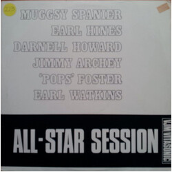 Muggsy Spanier / Earl Hines / Darnell Howard / Jimmy Archey / Pops Foster / Earl Watkins All - Star Session Vinyl LP USED