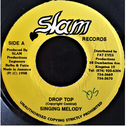 Singing Melody Drop Top USED VINYL 7INCH 45 RPM