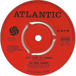 The Rose Garden Next Plane To London Vinyl 7" USED
