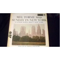 Mel Tormé Sings Sunday In New York And Other Songs About New York Vinyl LP USED