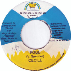 Ce'cile Fool USED VINYL 7INCH 45 RPM