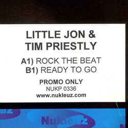 Little Jon / Tim Priestley Rock The Beat / Ready To Go USED VINYL 12INCH PROMO