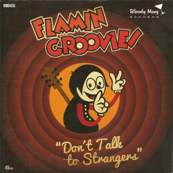 The Flamin' Groovies / The Lookers (3) Don't Talk To Strangers / Pictures On The Wall USED VINYL 7INCH 45 RPM SINGLE LIMITED EDITION