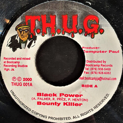 Bounty Killer / Vylmark Black Power / Badmind Grudgeful USED VINYL 7INCH 45 RPM STEREO
