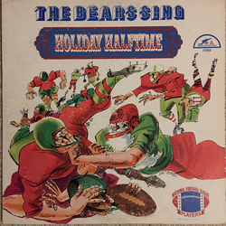The 1970 Chicago Bears Sing Holiday Halftime Vinyl LP USED