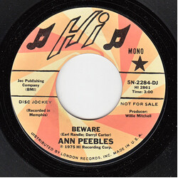 Ann Peebles Beware USED VINYL 7INCH 45 RPM SINGLE PROMO