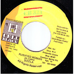 Sizzla Purified Woman Vinyl 7" USED