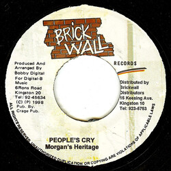 Morgan Heritage / Jack Radics People Cry's / Time For Love USED VINYL 7INCH 45 RPM