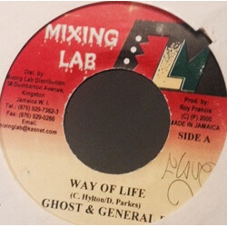 Ghost (6) / General B / Zally Way Of Life / Stop Talk USED VINYL 7INCH 45 RPM