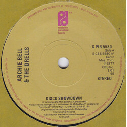 Archie Bell & The Drells Disco Showdown USED VINYL 7INCH 45 RPM SINGLE