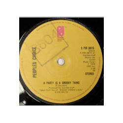 People's Choice A Party Is A Groovy Thing USED VINYL 7INCH 45 RPM SINGLE