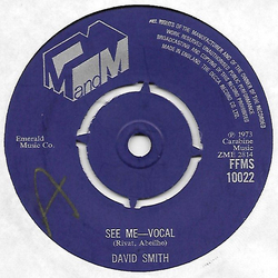 David Smith (30) See Me Vinyl 7" USED