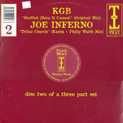 KGB / Joe Inferno Tripoli Trax Volume Three USED VINYL 12INCH 45 RPM