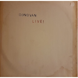 Donovan Live! Vinyl LP USED