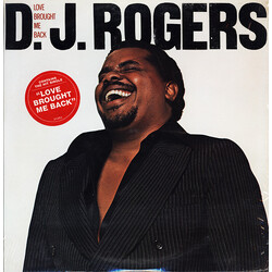 D. J. Rogers Love Brought Me Back Vinyl LP USED