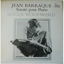 Jean Barraqué / Roger Woodward Sonate Pour Piano Vinyl LP USED