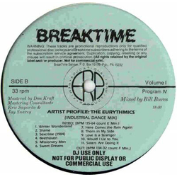 Various Breaktime Volume I Program III/IV Vinyl 12" USED