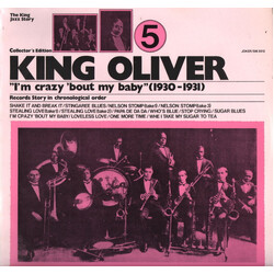 King Oliver I'm Crazy 'Bout My Baby (1930 - 1931) Vinyl LP USED