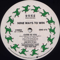 Nine Ways To Win Close To You VINYL 12" USED