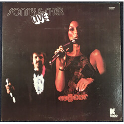 Sonny & Cher Sonny & Cher Live Vinyl LP USED