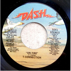 T-Connection On Fire Vinyl 7" USED