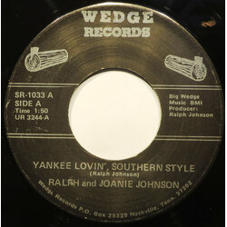Ralph And Joanie Johnson Yankee Lovin', Southern Style USED VINYL 7INCH 45 RPM