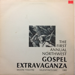 Various The First Annual Northwest Gospel Extravaganza Vinyl LP USED