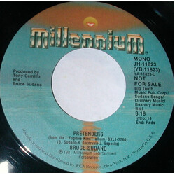 Bruce Sudano Pretenders USED VINYL 7INCH 45 RPM PROMO